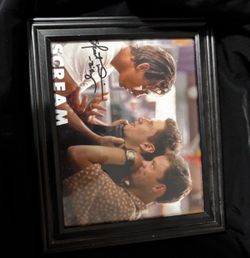 Scream Movie Signed Framed Photo horror