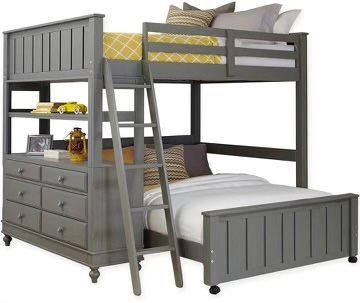 Bunk Beds - Double full, Grey