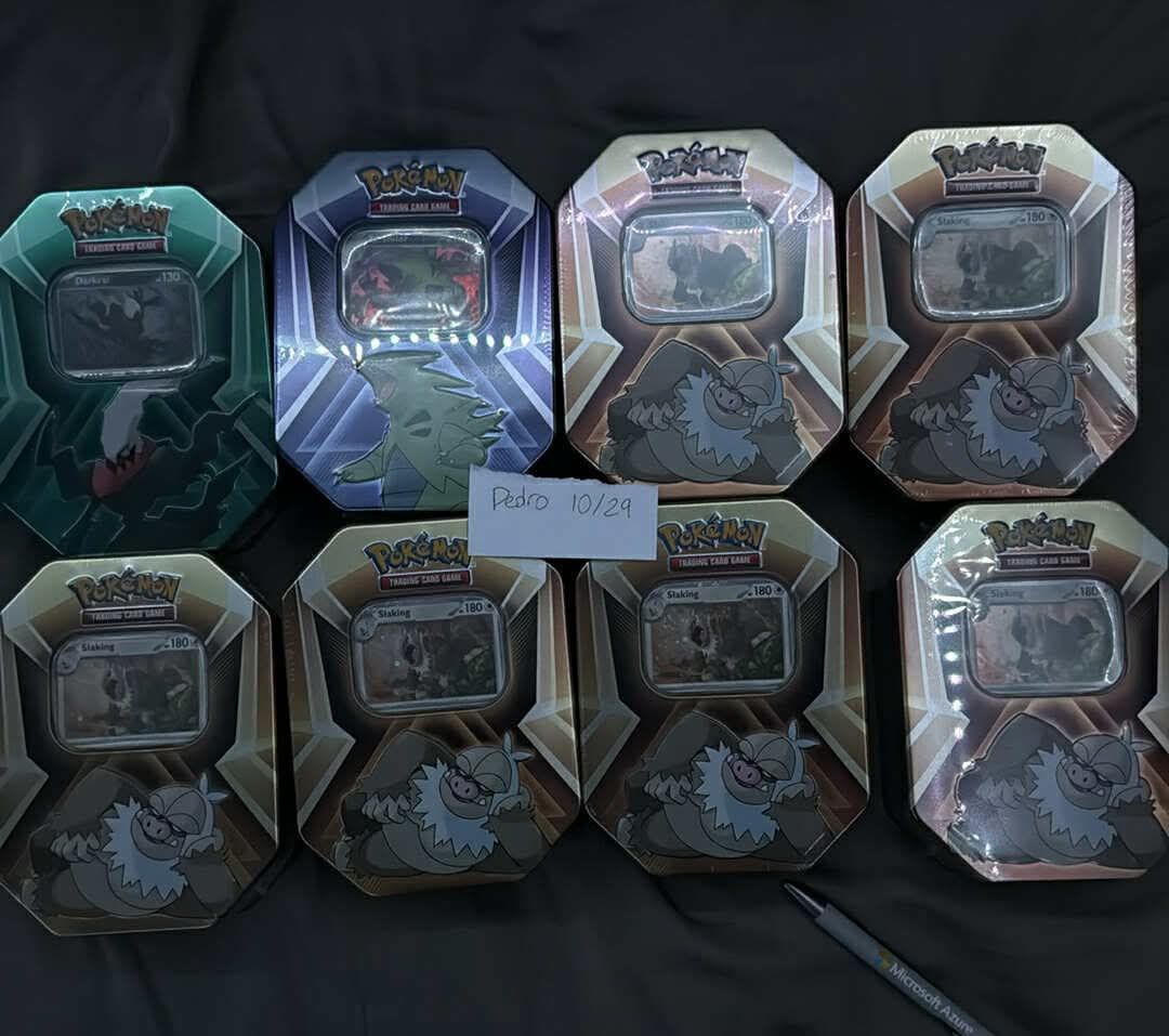 Pokemon Tins