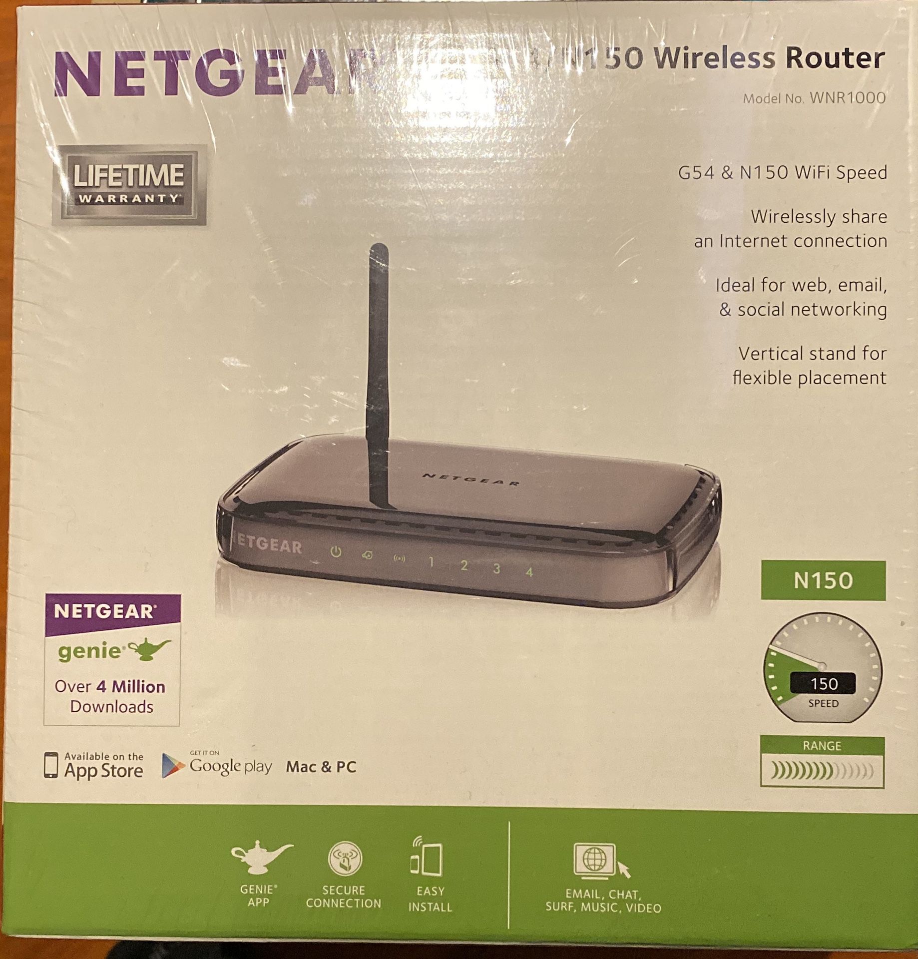 New wireless router