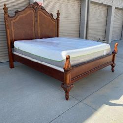 Cal King Bed Frame With Mattress 