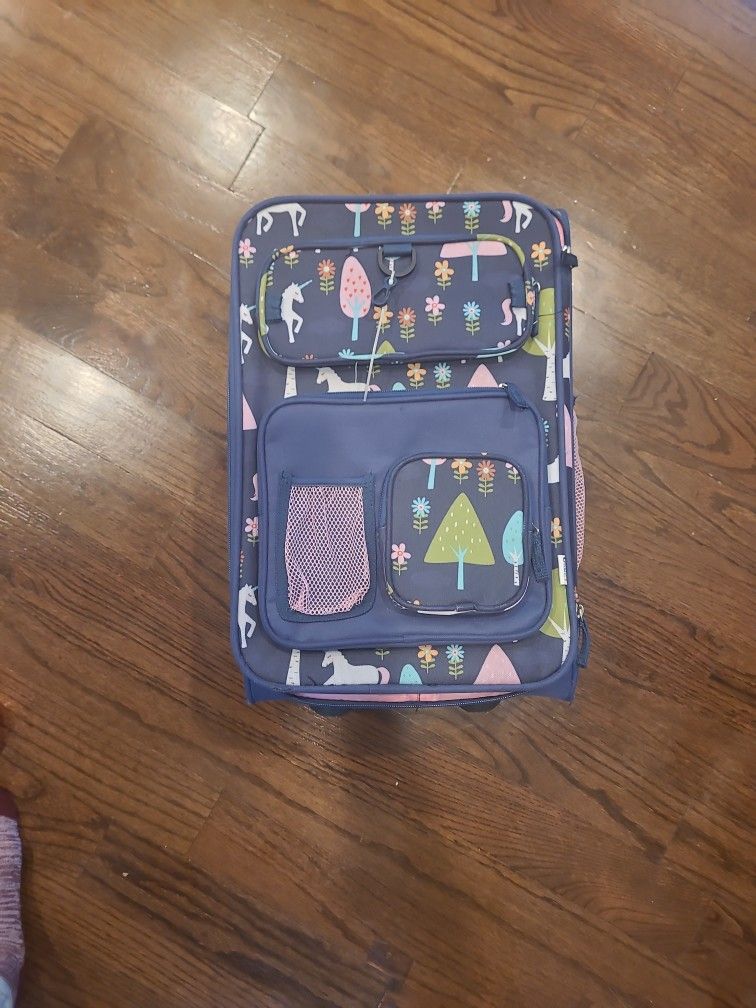 Girls Suitcase w/ snack bag