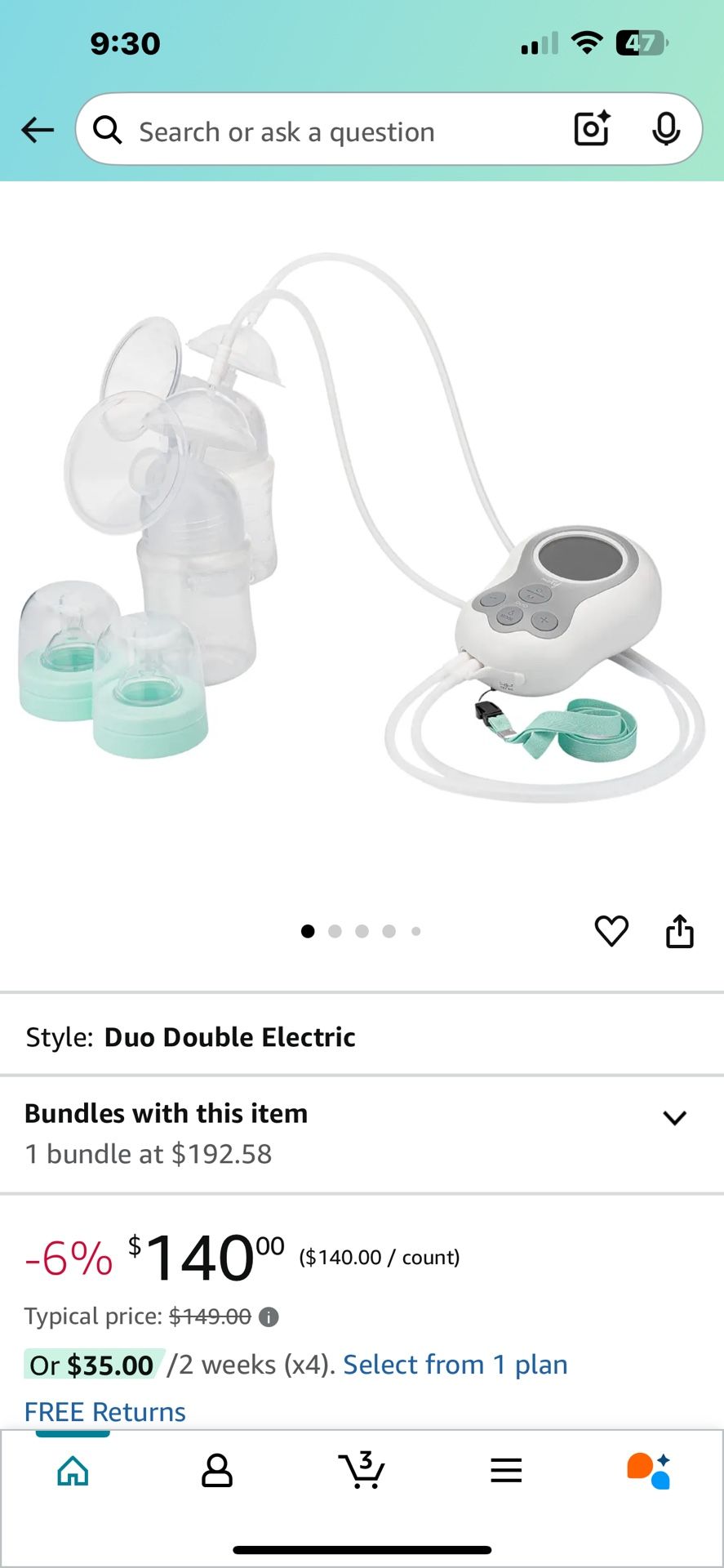 Motif Duo Breast Pump
