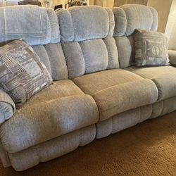 Reclining Couch And 2 Chairs