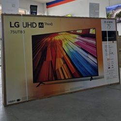 LG 75 Inch 4K UHD HDR Smart TV