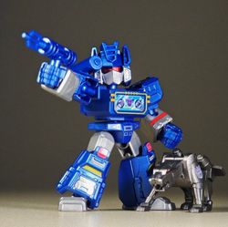 Transformers Galaxy Defender Ch.3 -Special Galaxy Soundwave- Model Kit Blokees