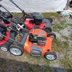Lawn Mower  No Self Propelled  For A $100