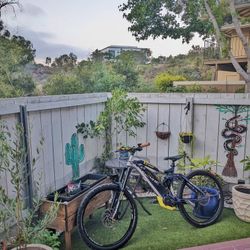 Haibike Xduro Nduro 7.0 Electric Mountain Bike + upgrades. 