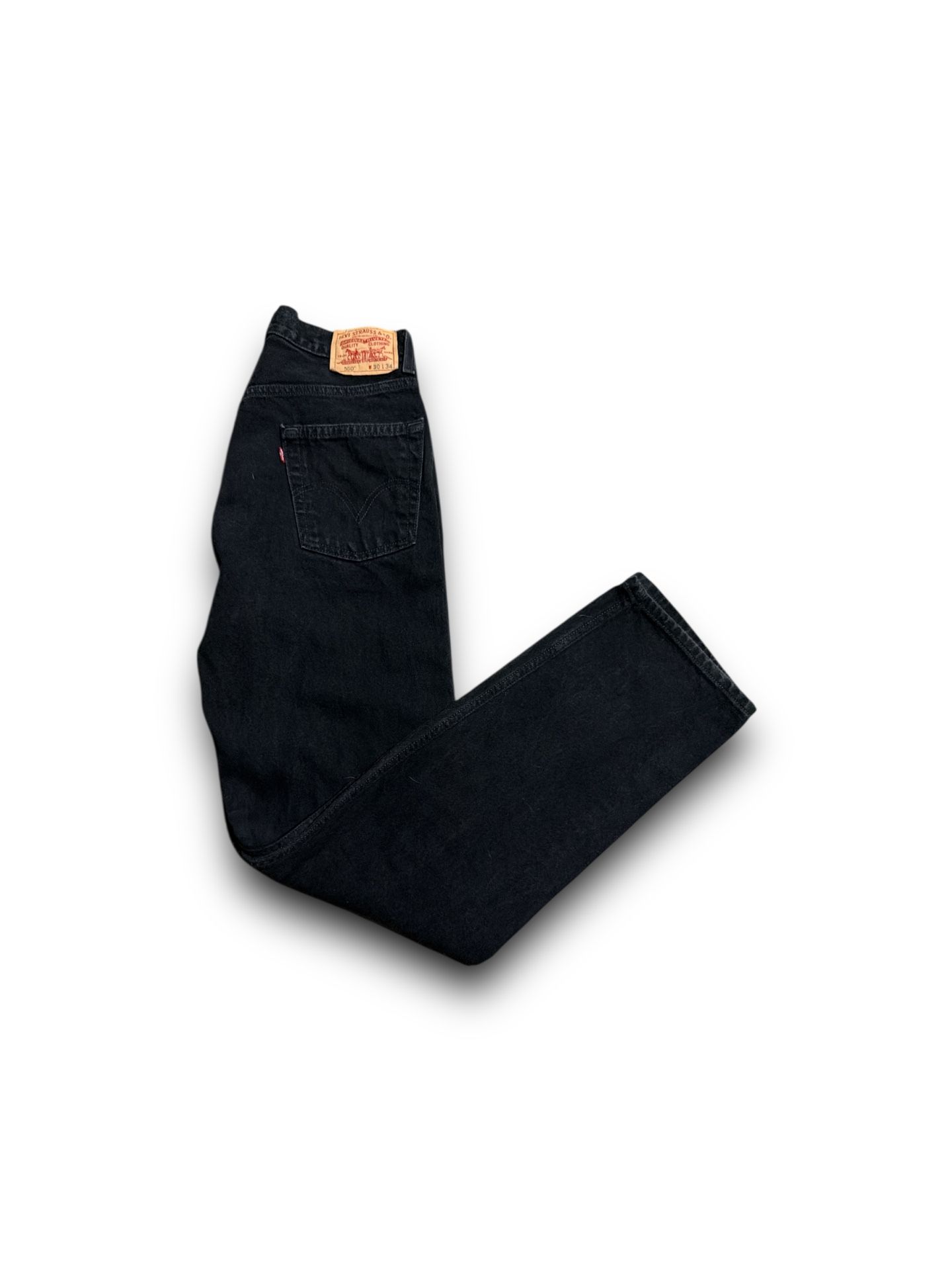 Levi’s 550 relaxed fit jeans black men’s 30 x 34 