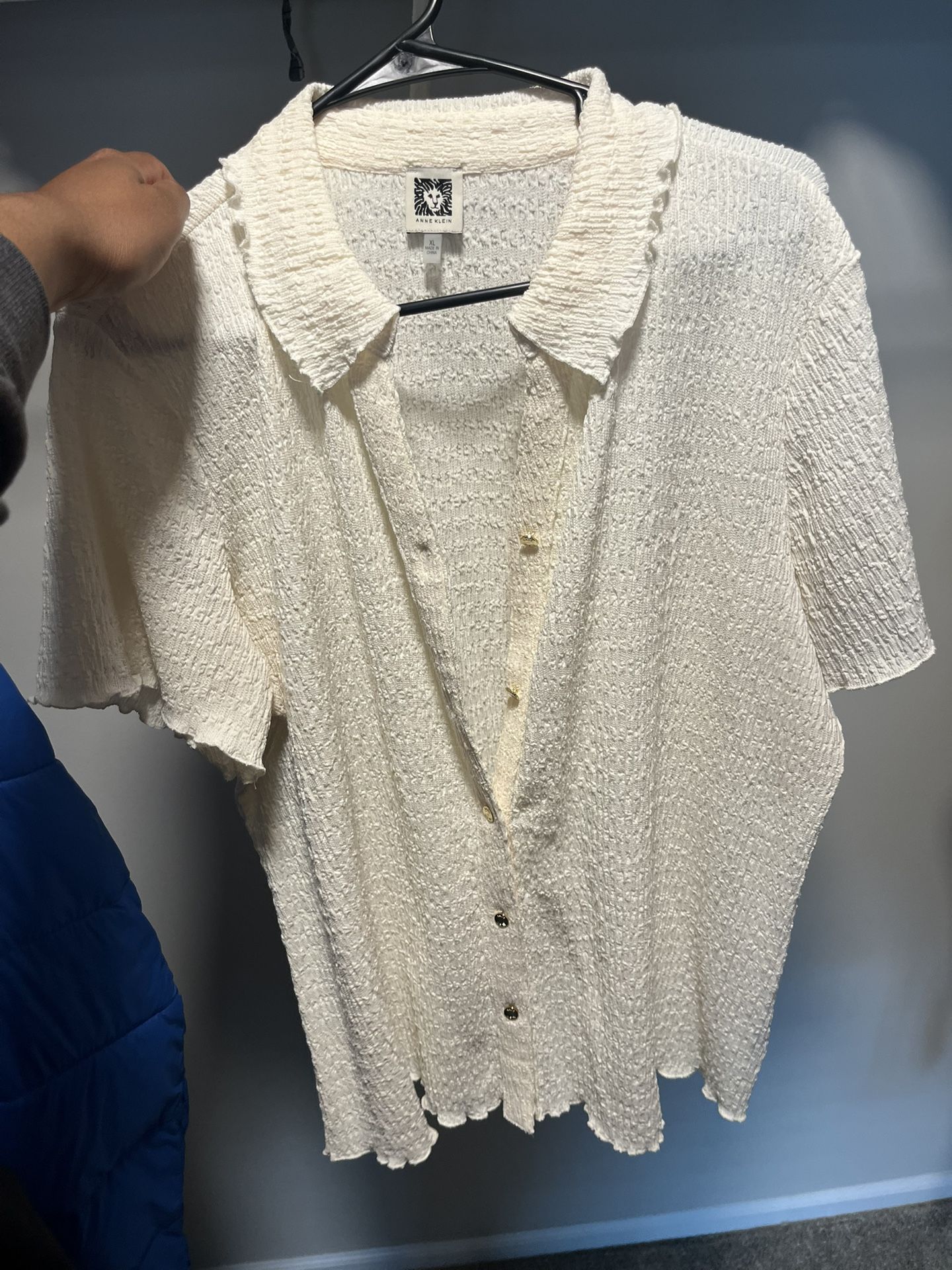 Cream Button Up Shirt