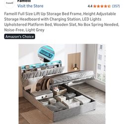 Bed Frame With Storage 