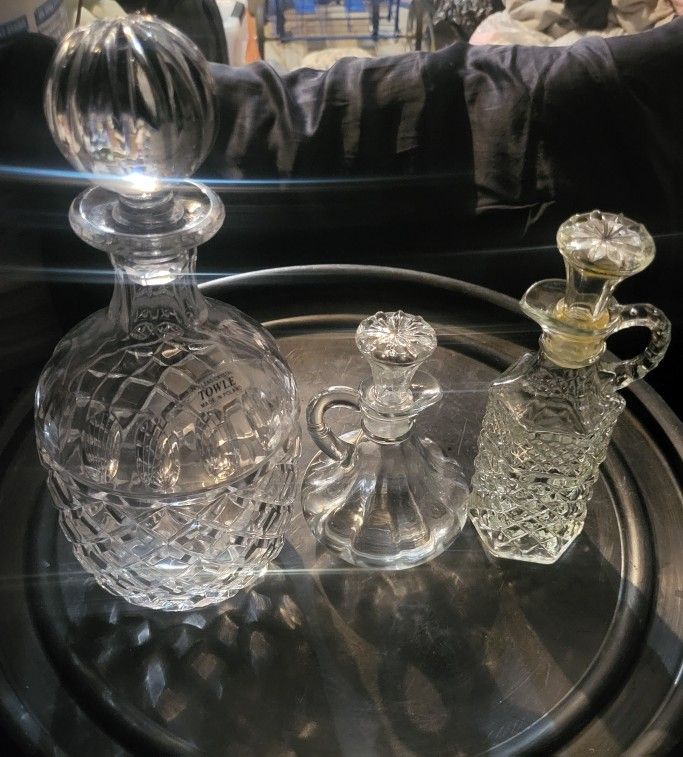 Towle Poland "10 decanter set