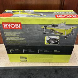 Ryobi WS722 7” Tile Saw - New In Box!