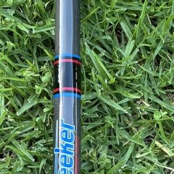 Seeker Black Steel Graphite Fishing Rod Brand New