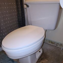 Crane 2 Piece Elongated Toilet