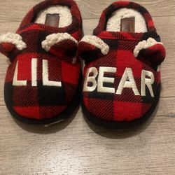 Little Boy Slippers Size 11-12