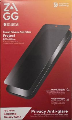 Samsung S24+ privacy screen protector