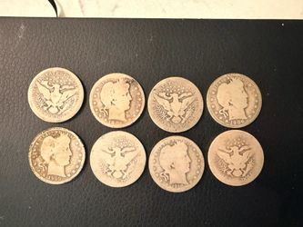 Old Barber Quarters, Coins for Collector -