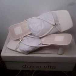 Dolce Vita Malena Ivory Stella Sandles Sz 9 New