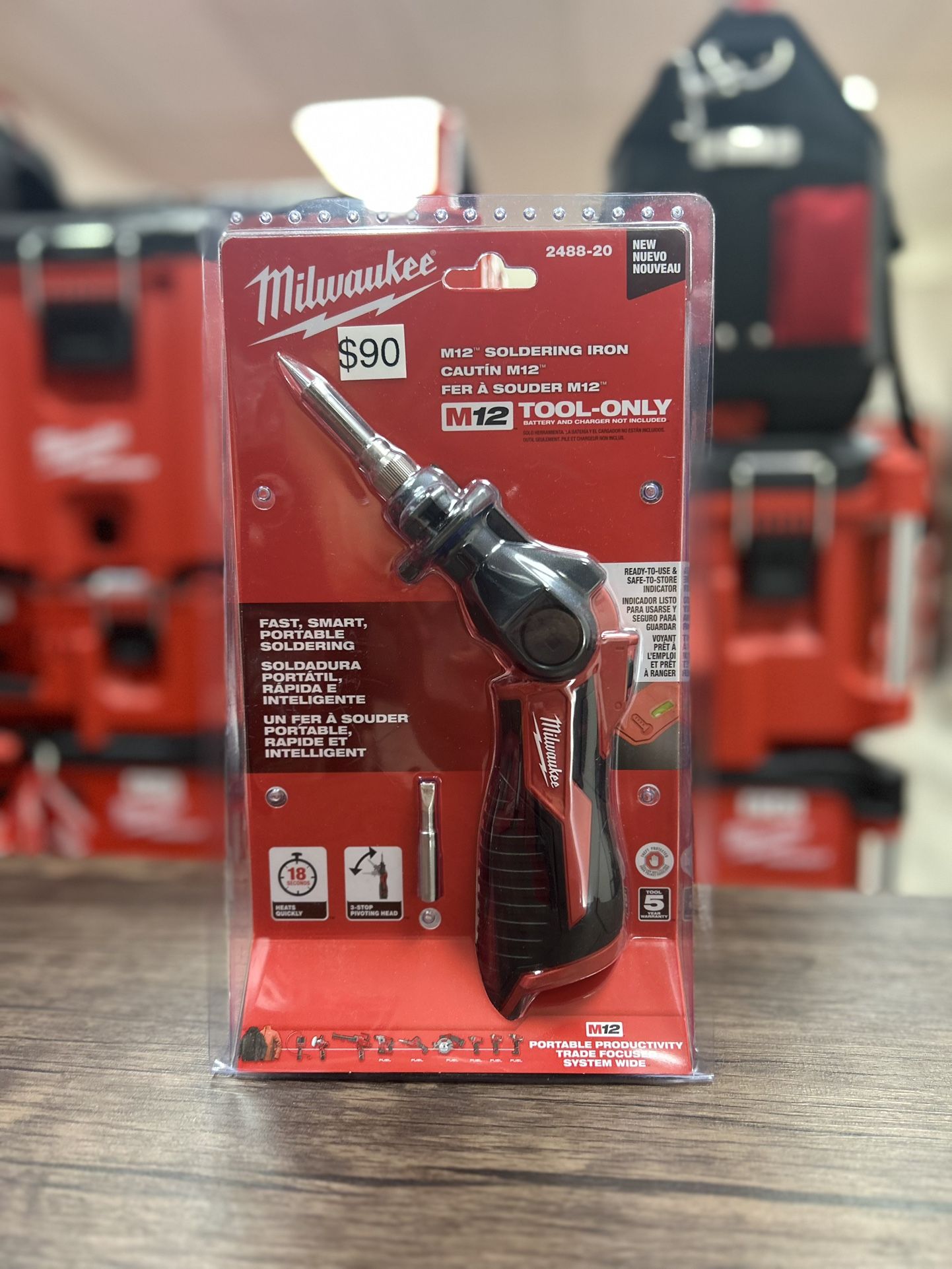 Milwaukee M12 Soldering Iron