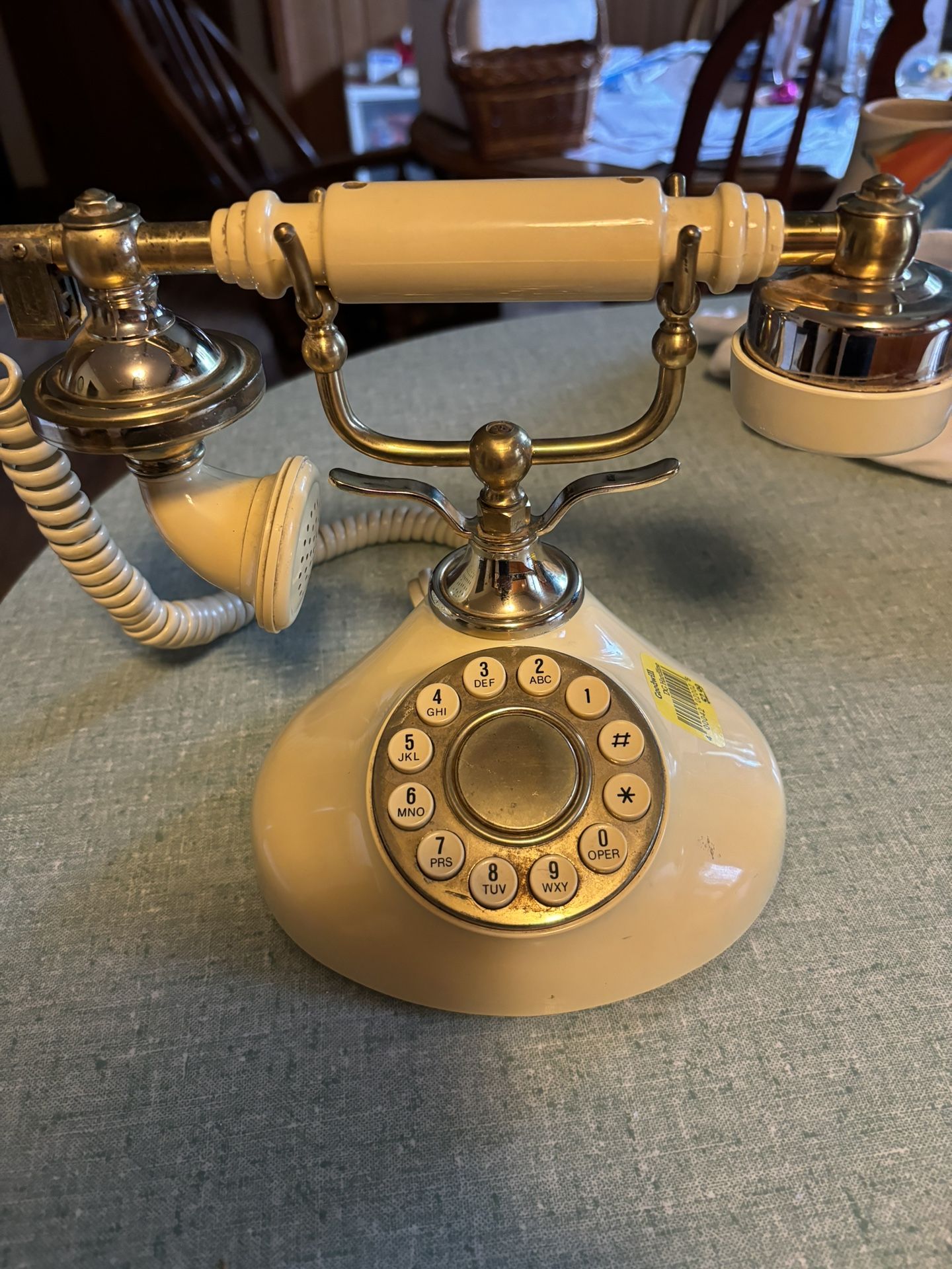 Vintage Phone , Real Brass Nicely Made,