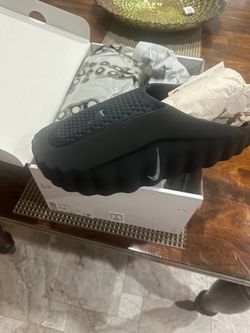 Nike Mind 001 slide size 13 men’s black chrome