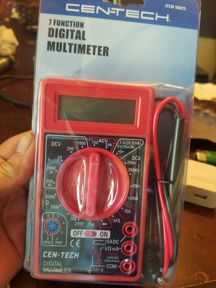 Digital multimeter