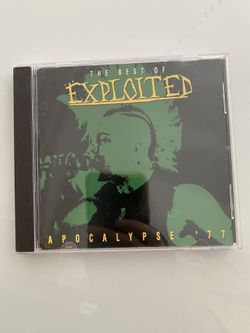 The Best of Exploited: Apocalypse '77 CD  Rare Punk Rock Bad Brains Black Flag Social Distortion DRI
