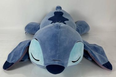 Disney Cuddleez Lilo & Stitch Large Sleeping Stitch Plush Squishy Pillow 25 inch