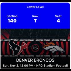  Tickets Will Be SOLD ALL TOGETHER ***TICKETS ARE ELECTRONIC ***(4) Tickets (1) Parking Pass Blue Lot