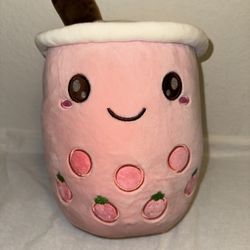 Boba Pink Plushie 