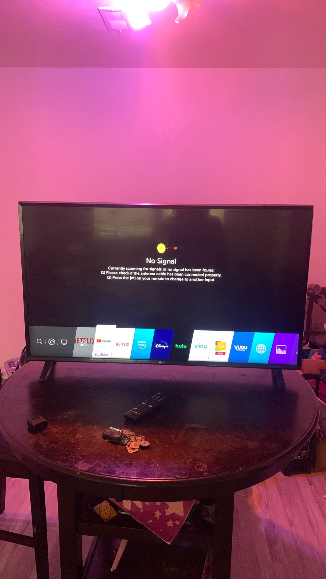 LG 43 Inch HD Smart TV
