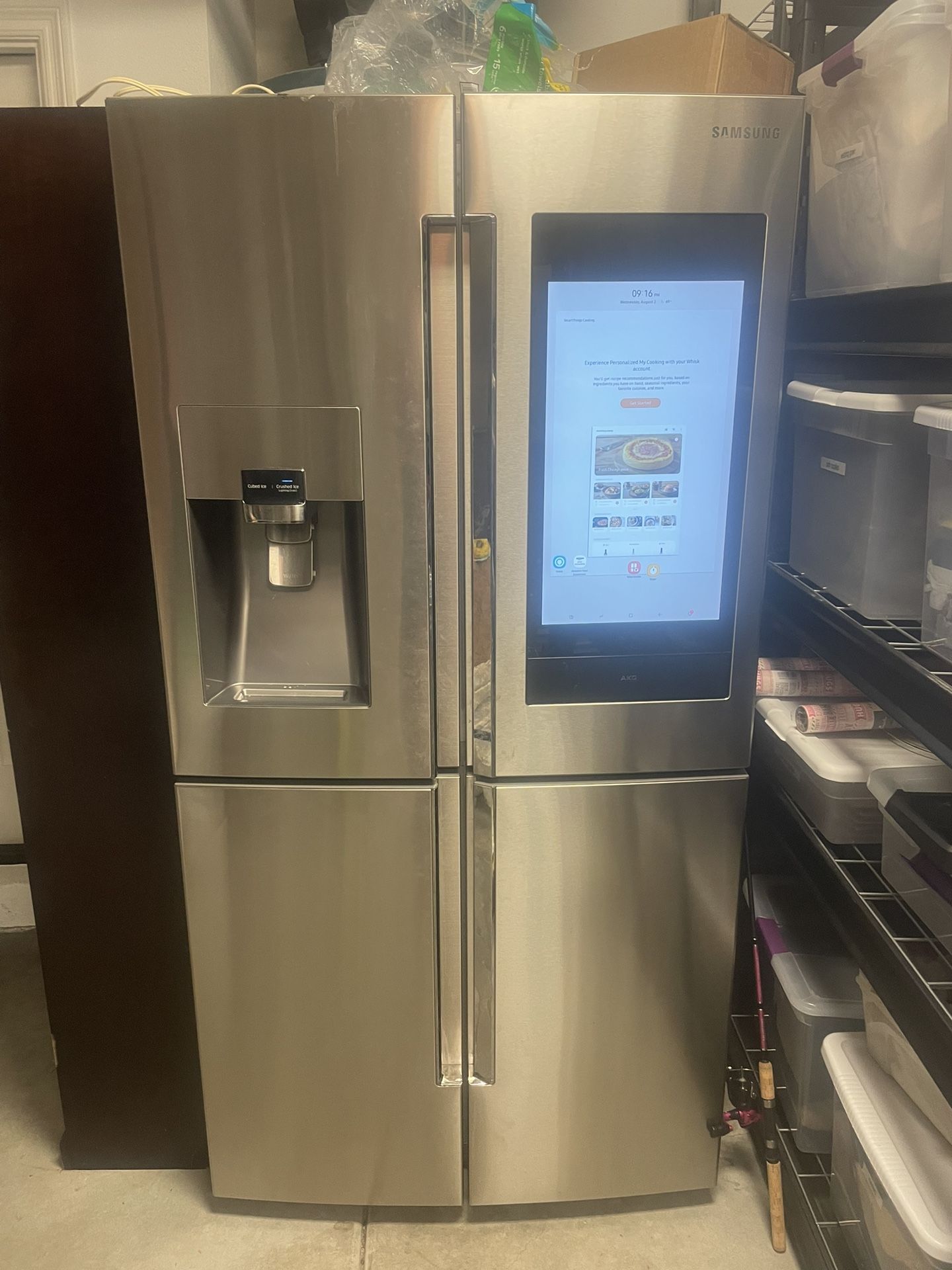 Samsung 4 Door French Door Smart Refrigerator with Family Hub and FlexZone -RF28N9780SR/AA