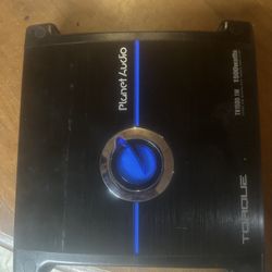 1500 Watt Planet Audio Amp & 10” Polk Subs