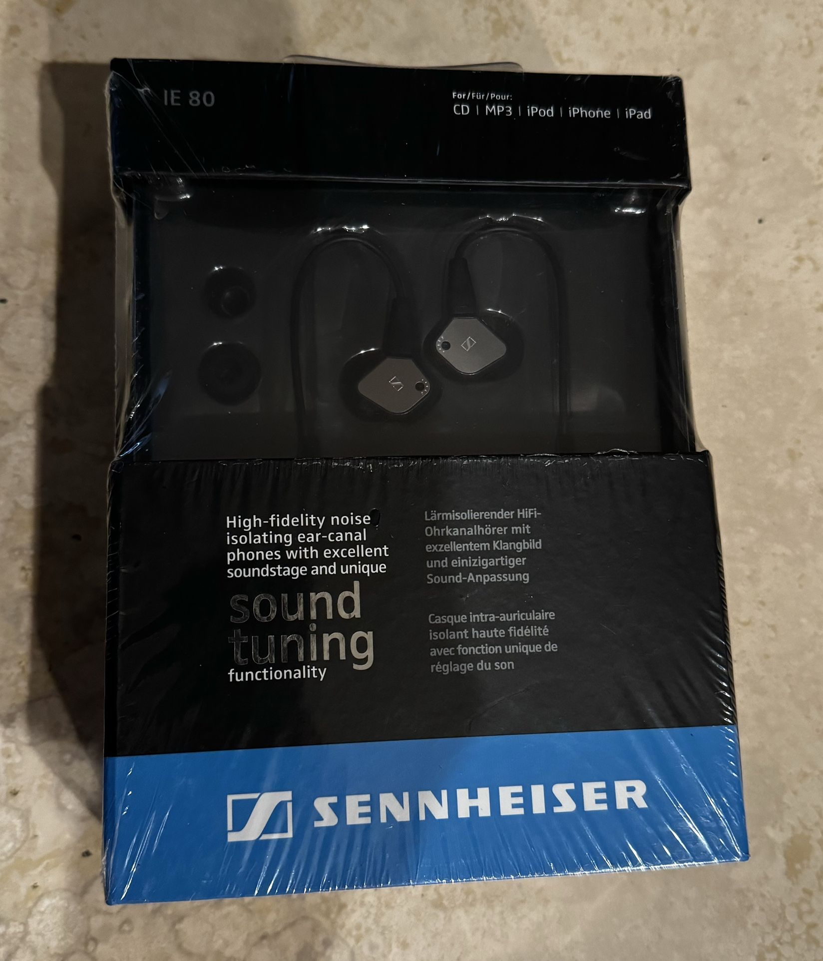 FACTORY SEALED - Sennheiser IE 80 S