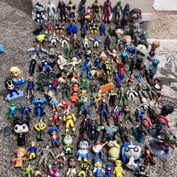 Small And  Medium Action Figures 3$ For Each 