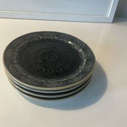 Anthropologie Havana Bread Plates (4)