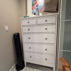 6 Drawer White IKEA Dresser