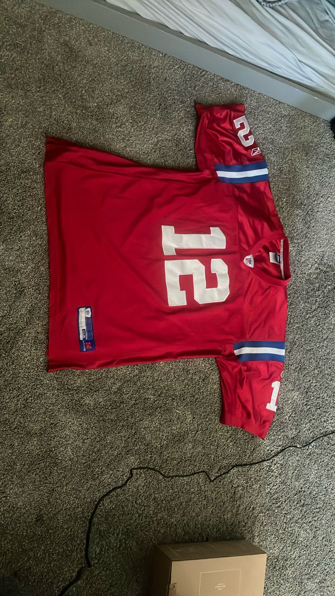 Reebok Tom Brady New England Patriots Jersey Size 54 Men’s XL Stitched Logo