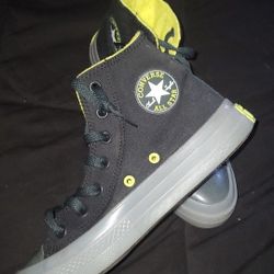 Converse All Star  'Black Lime Twist 6/8