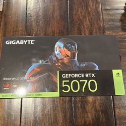 GIGABYTE GeForce RTX 5070 BRAND NEW NEVER OPENED
