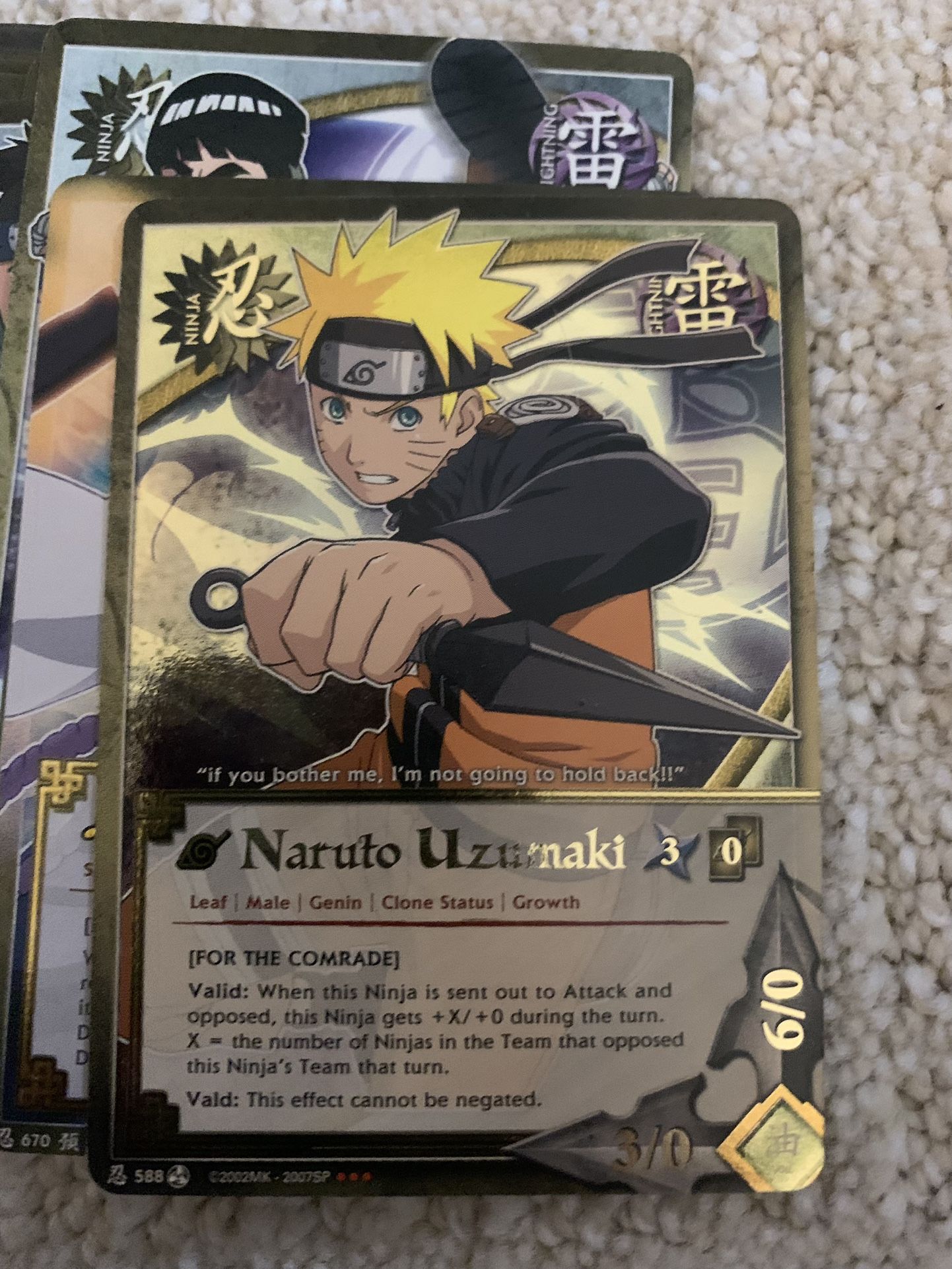 Naruto Card Game Cards