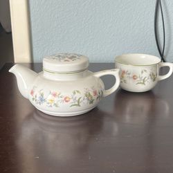 Vintage Teapot & Teacup Set # 8483