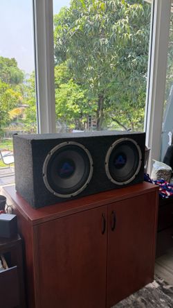 Dual 12” Audiofonics Subwoofer Box