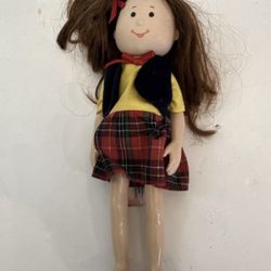 Madeline Chloe 8” vintage small posable doll figurine Learning Curve 1998