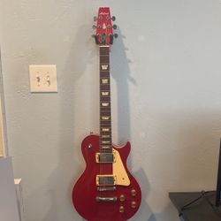Aria Pro 2 Les Paul Custom Guitar 