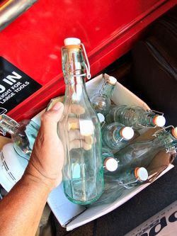 Old bottles.
