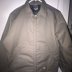 Dickies Olive Green Insulated Jacket (Mens Small)