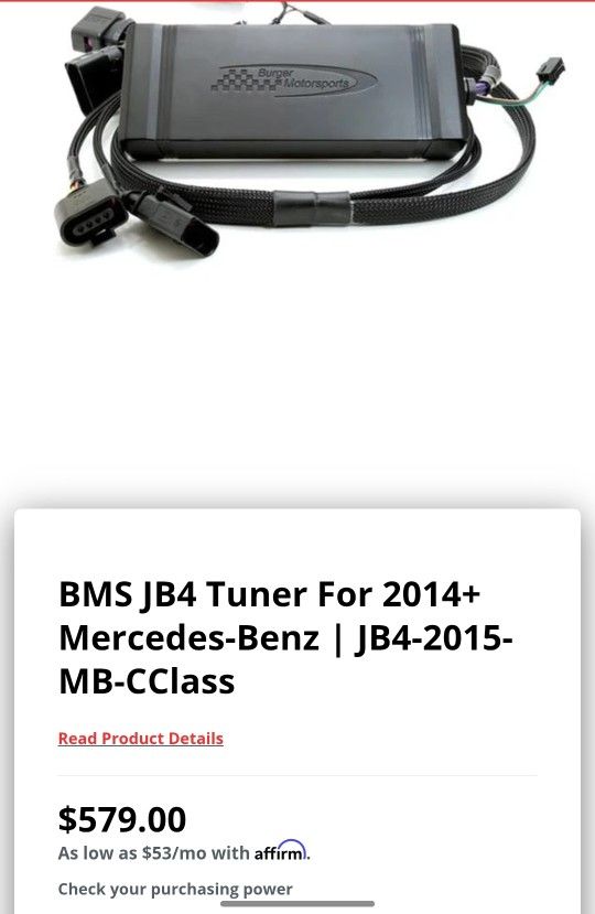 Jb4 Tuner For Mercedes 2014+