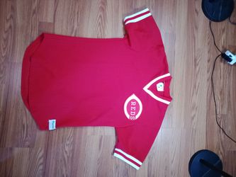 Majestic Cincinnati Reds MLB Jersey Vintage Mesh Made In USA Men's Size Small